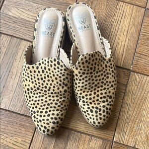 Beast Fashion Leopard Print Women's Mules